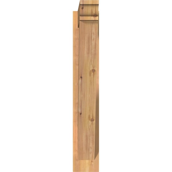 Traditional Smooth Traditional Outlooker, Western Red Cedar, 5 1/2W X 26D X 34H